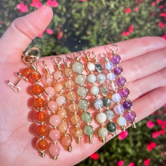 Beaded keychains available in different colors!! - Picture 1 of 1